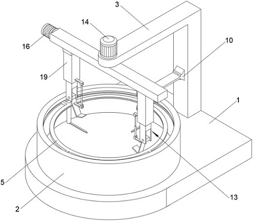 Hotpot condiment stir-frying device capable of conveniently detecting moisture content