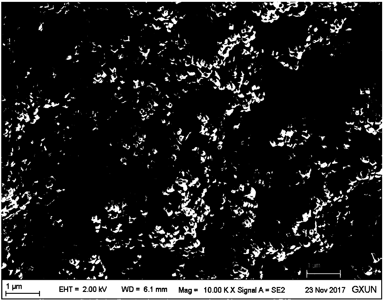 Method for modifying surface of nano calcium carbonate