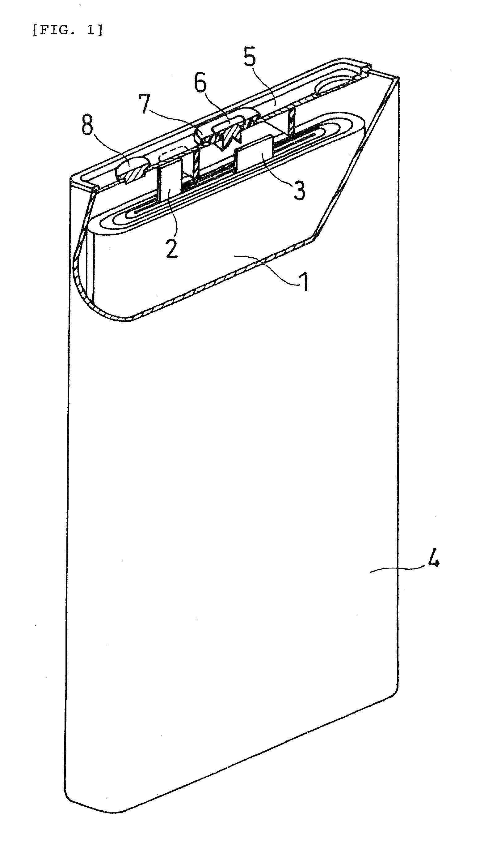 Non-Aqueous Electrolyte Secondary Batery