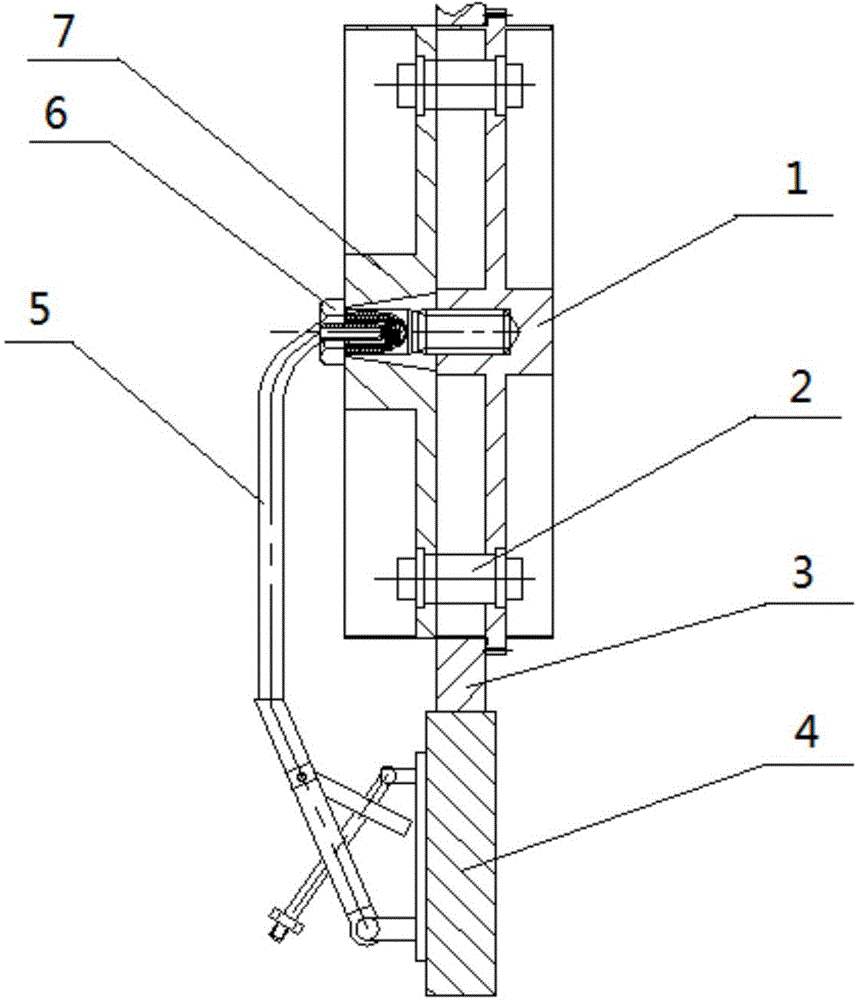 Spacecraft unlocking and separating device