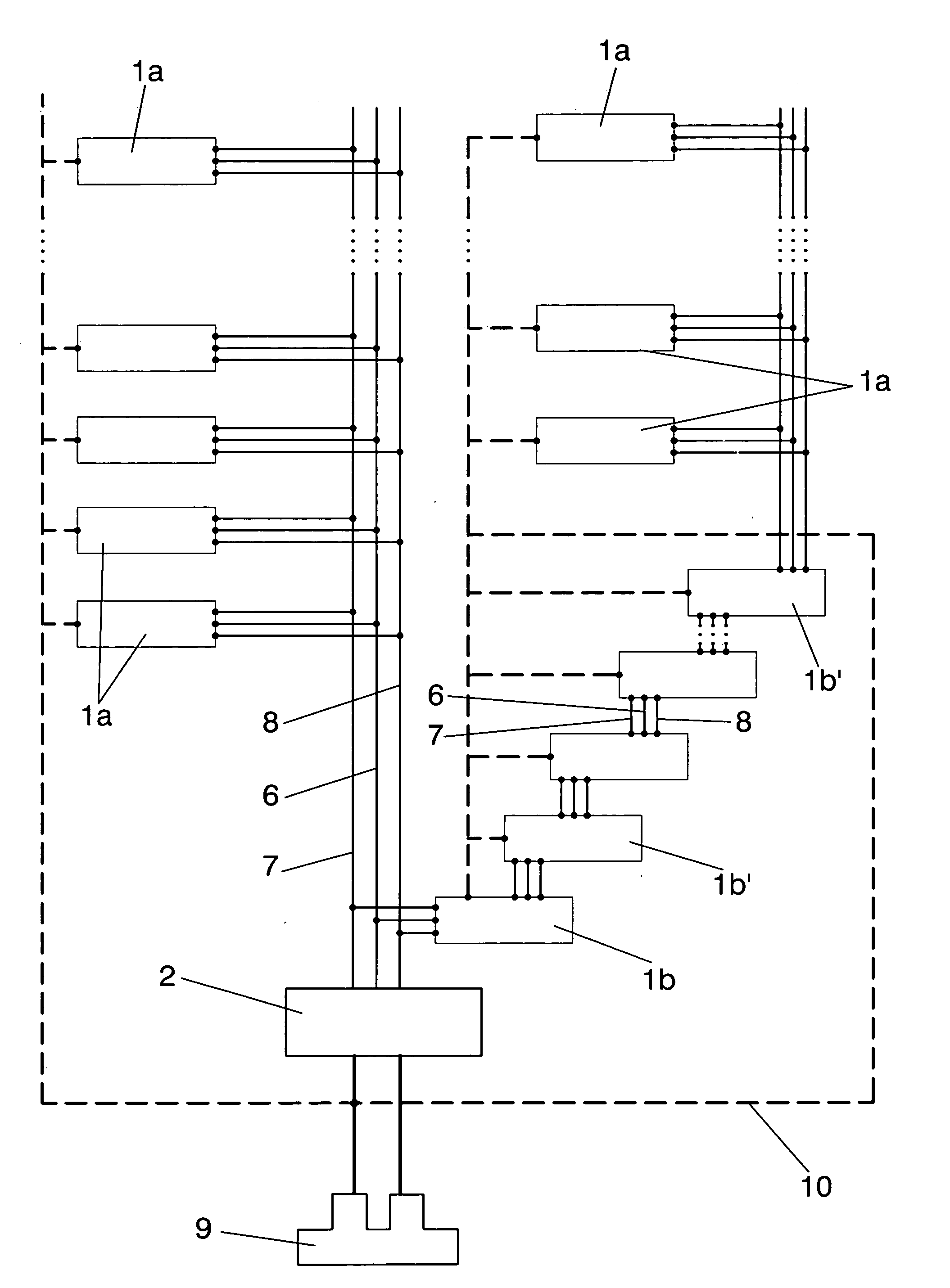 Digital wiring system for vehicles