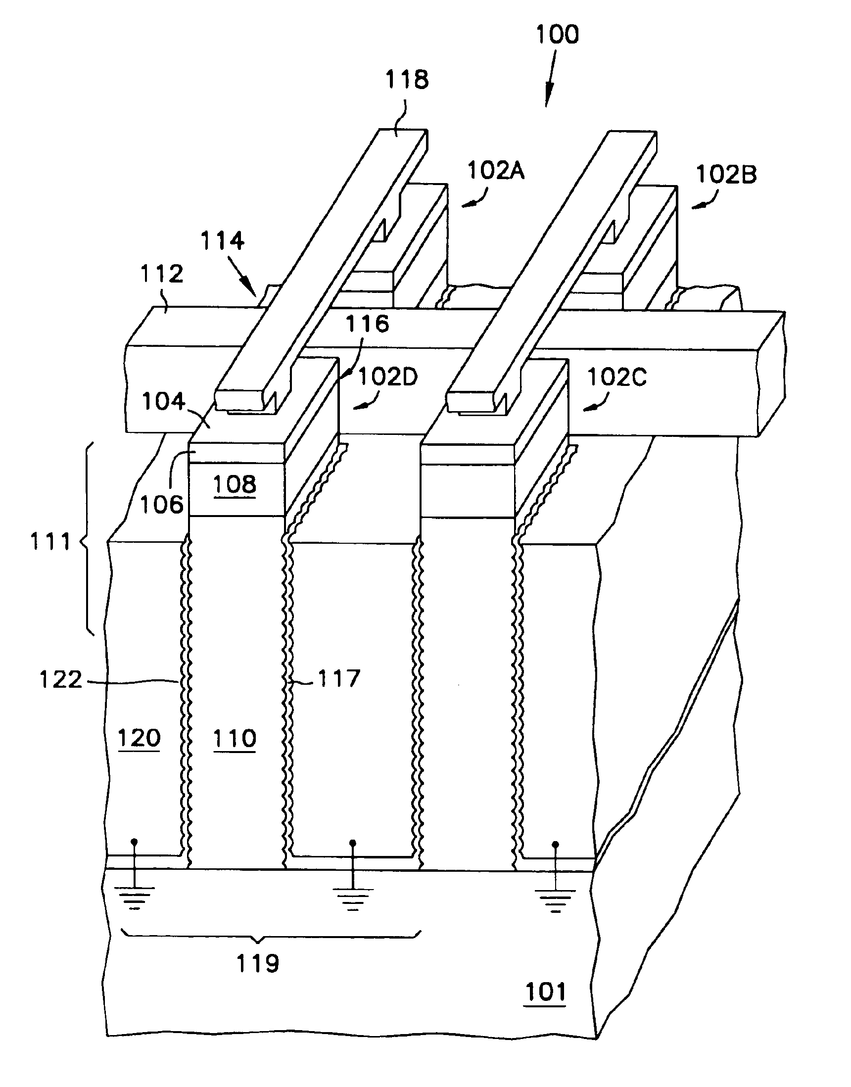 Method and structure for high capacitance memory cells