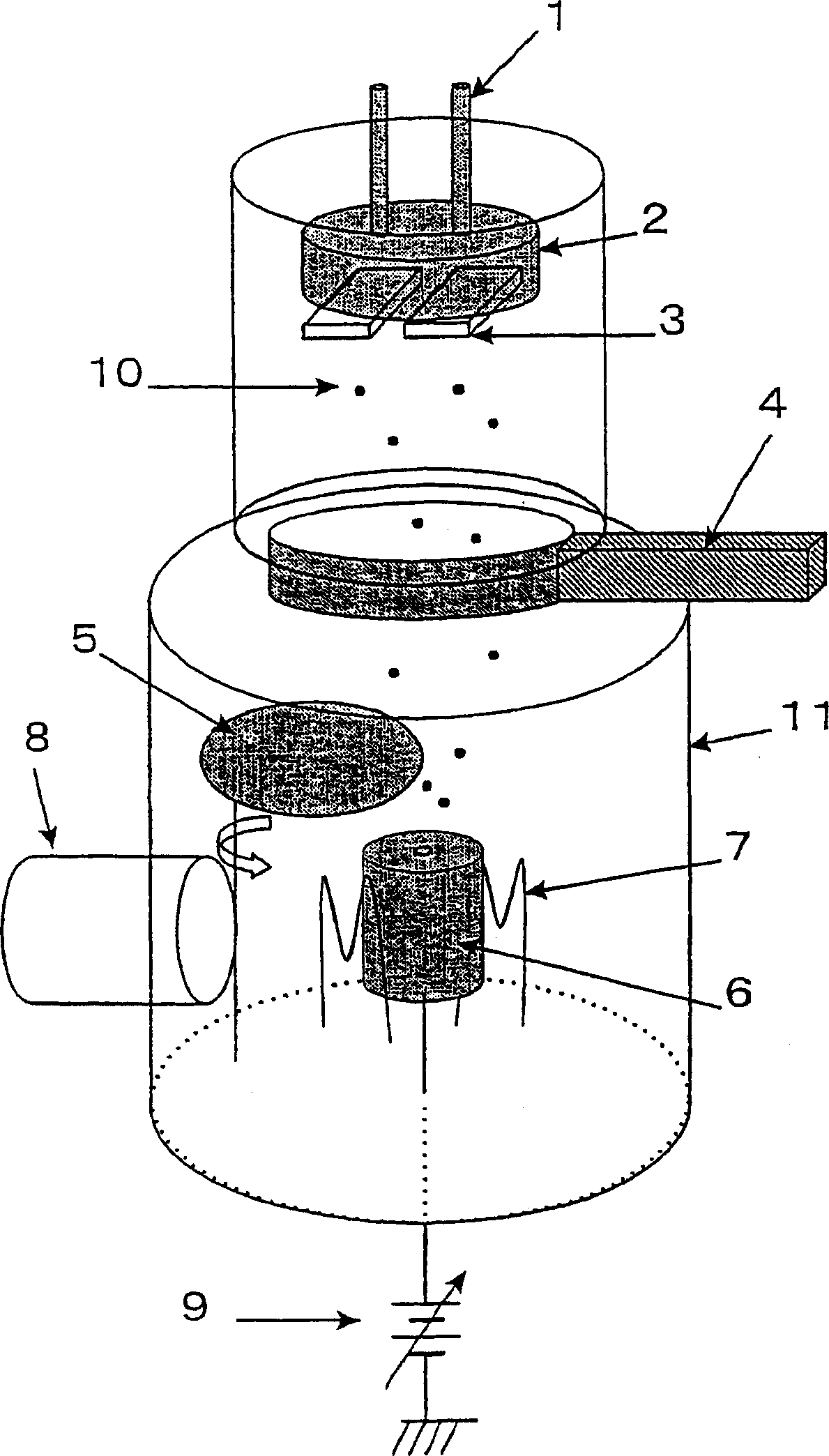 Low relative permittivity SiOx film, production method, semiconductor device using the same