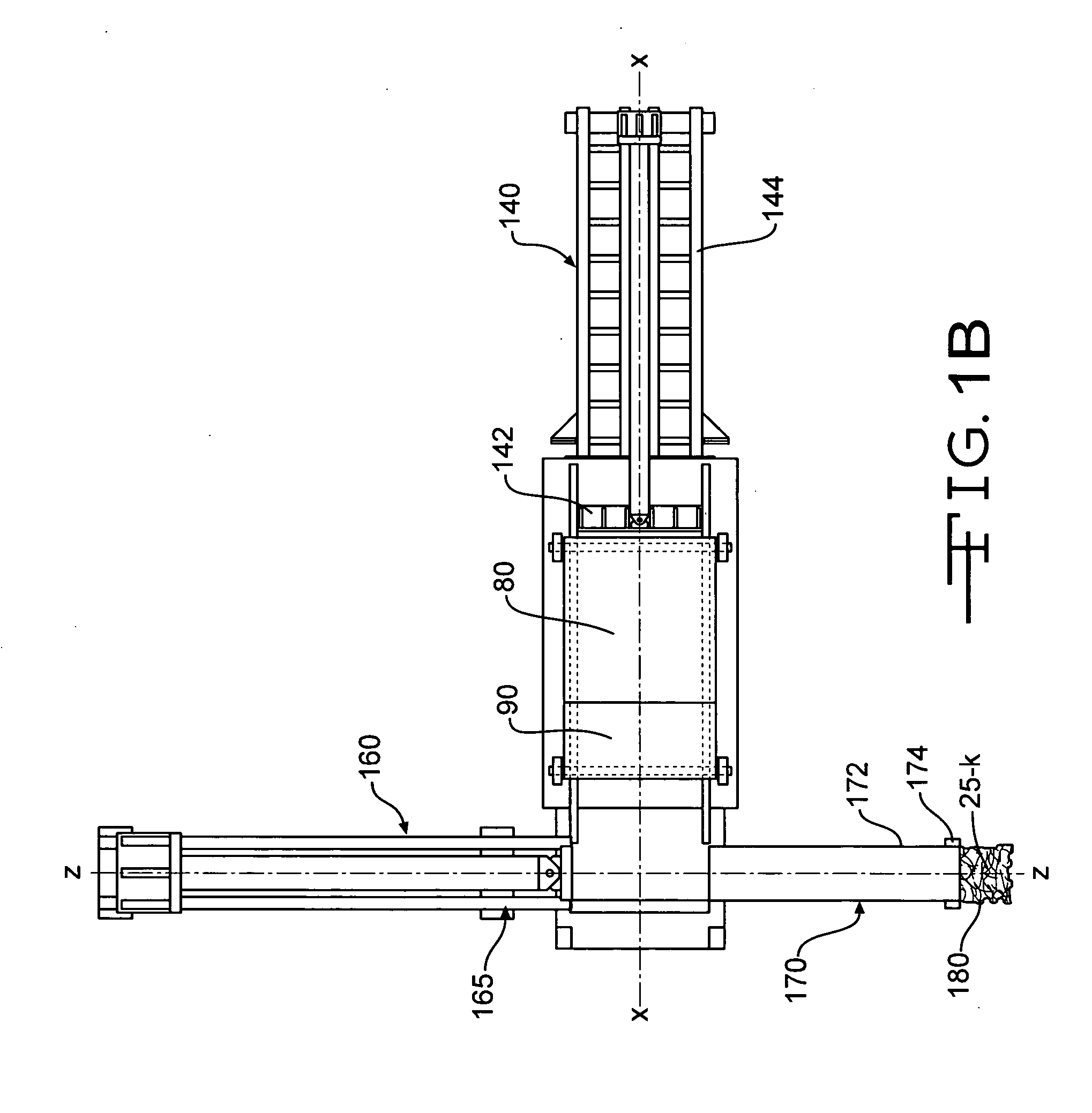 Low profile packaging assembly for loose fill insulation material