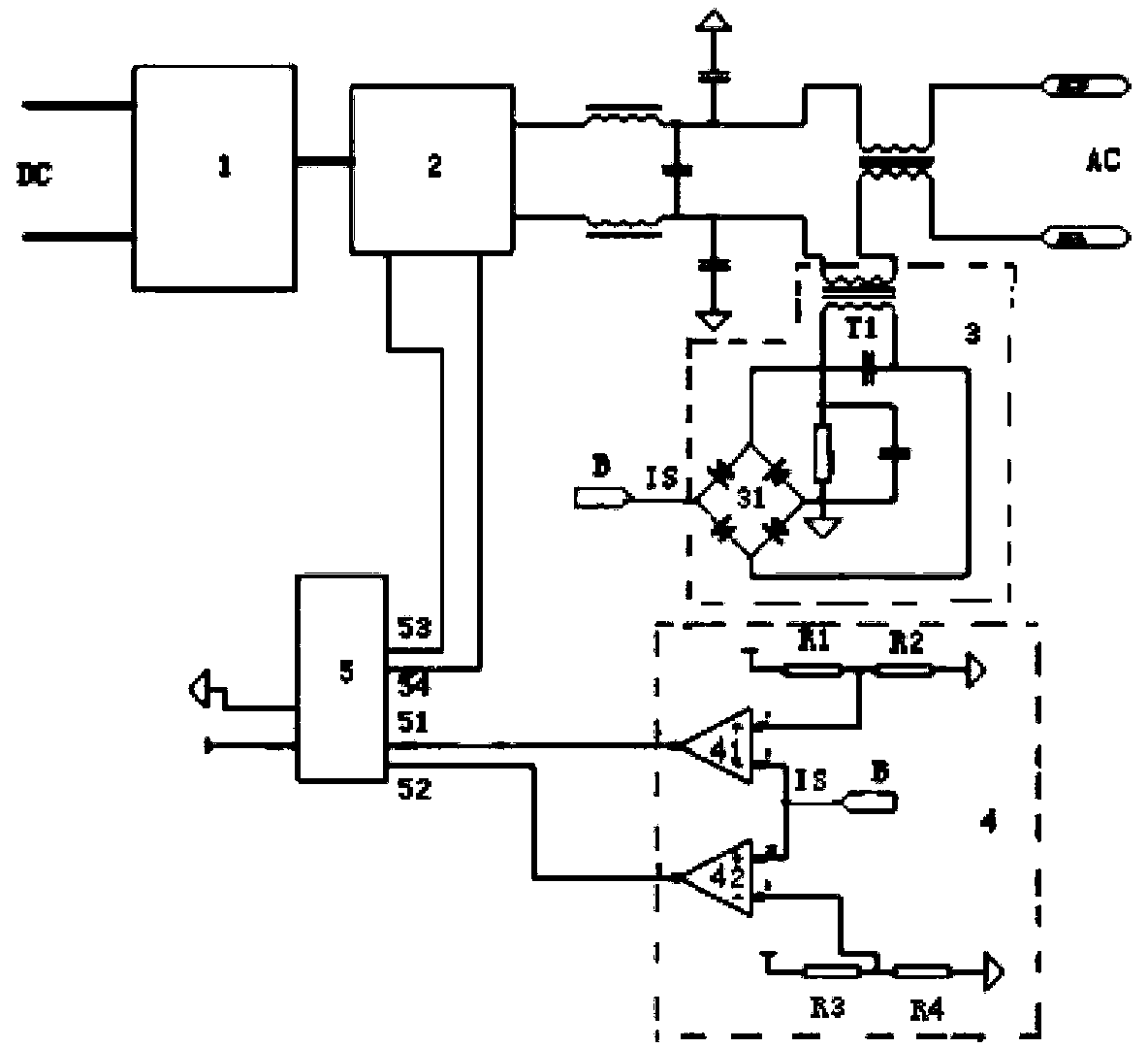 Constant-current current-limiting inverter