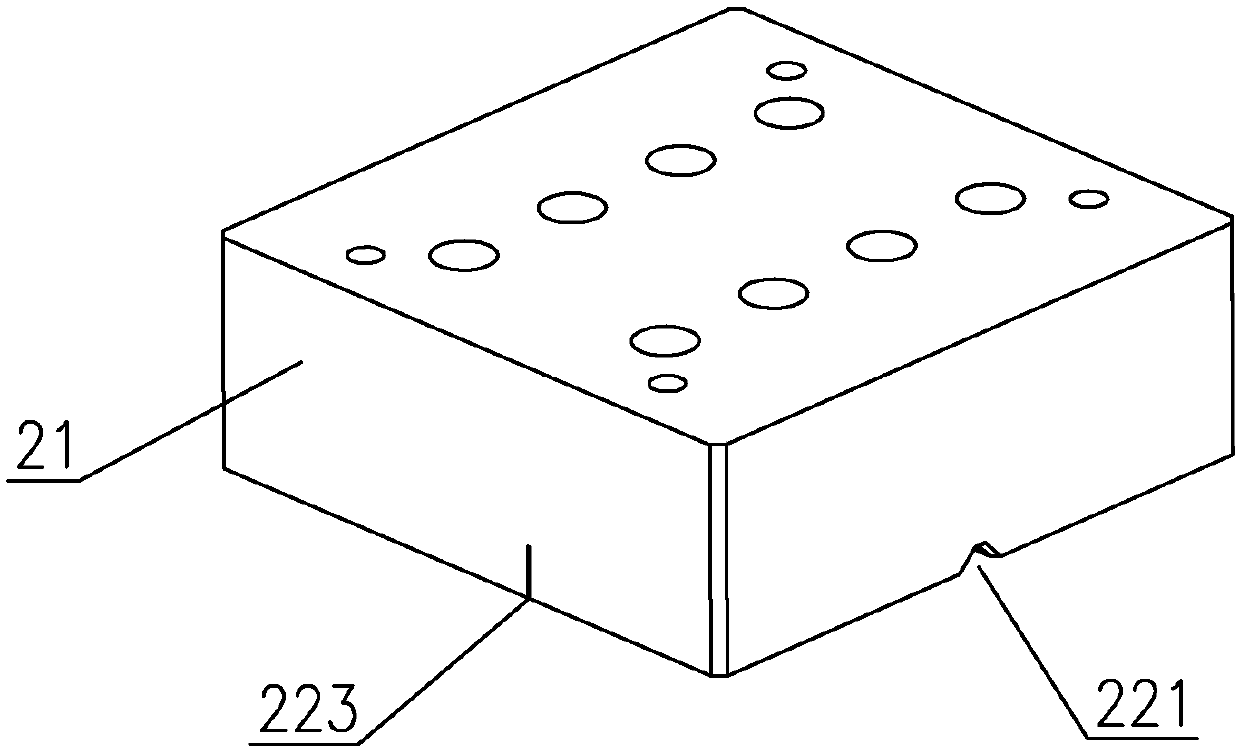 Precision cutting device of teflon pipe