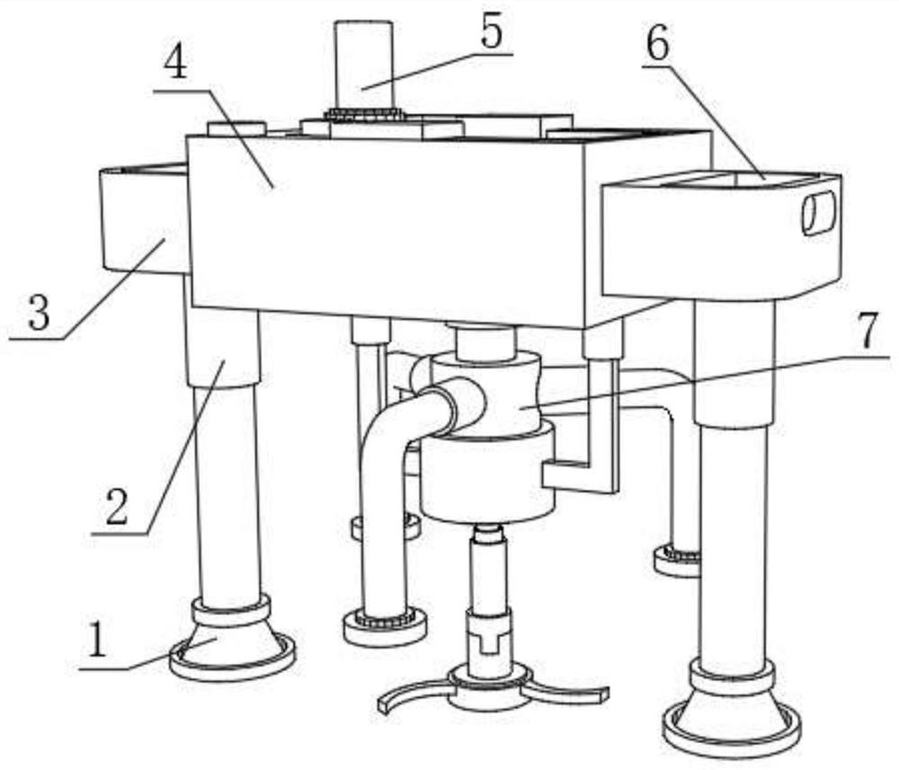 A water conservancy dredging device