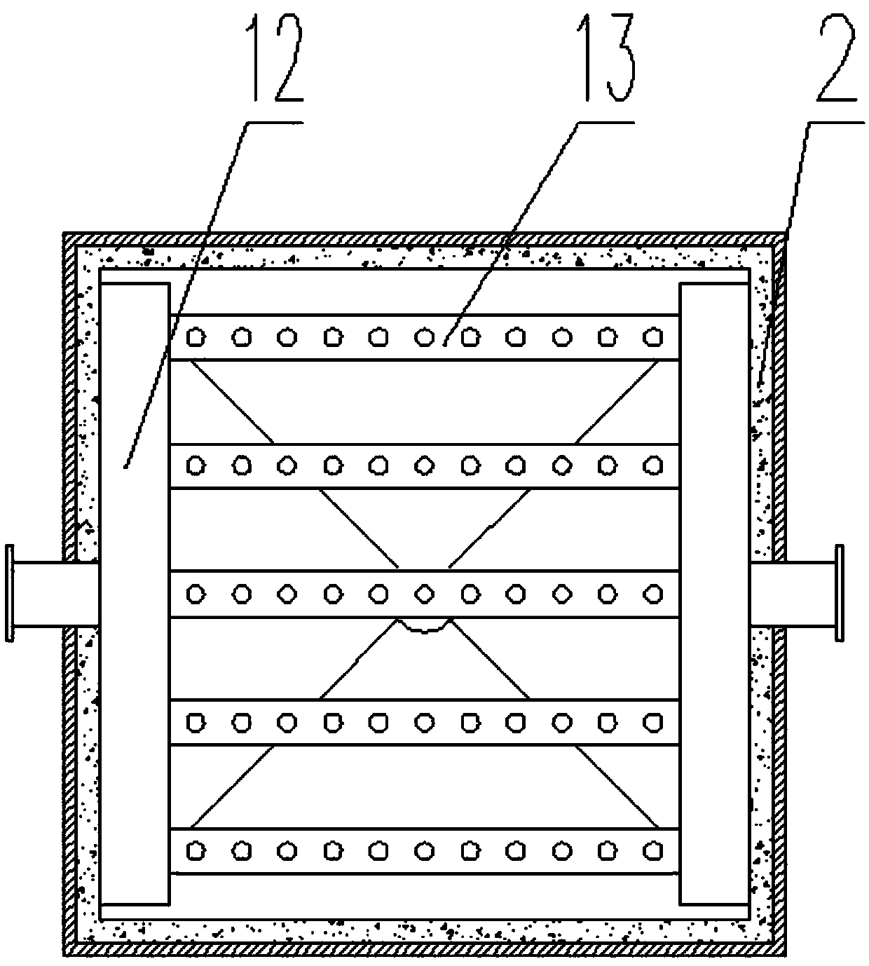 Pigpen heating system with feces as fuel