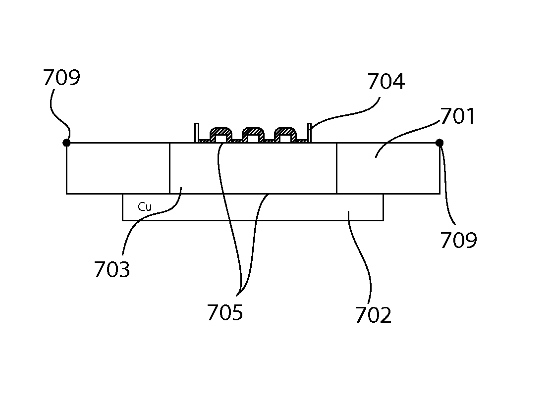 Integrated Heat Conductive Light Emitting Diode (LED) White Light Source Module