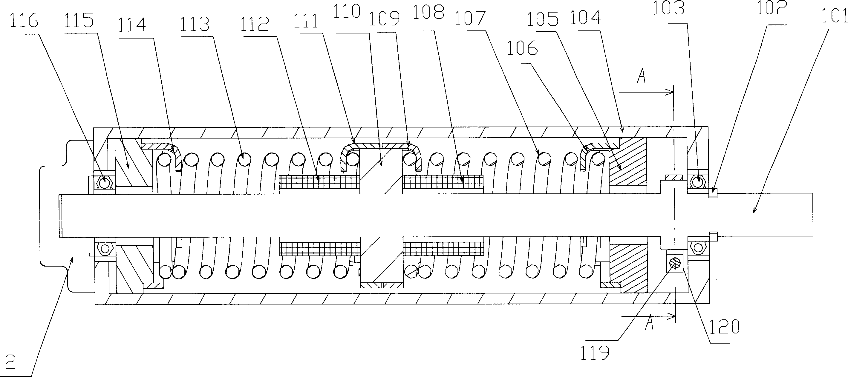 Steering mechanism for vehicular drive-by-wire system and its steering drag simulator