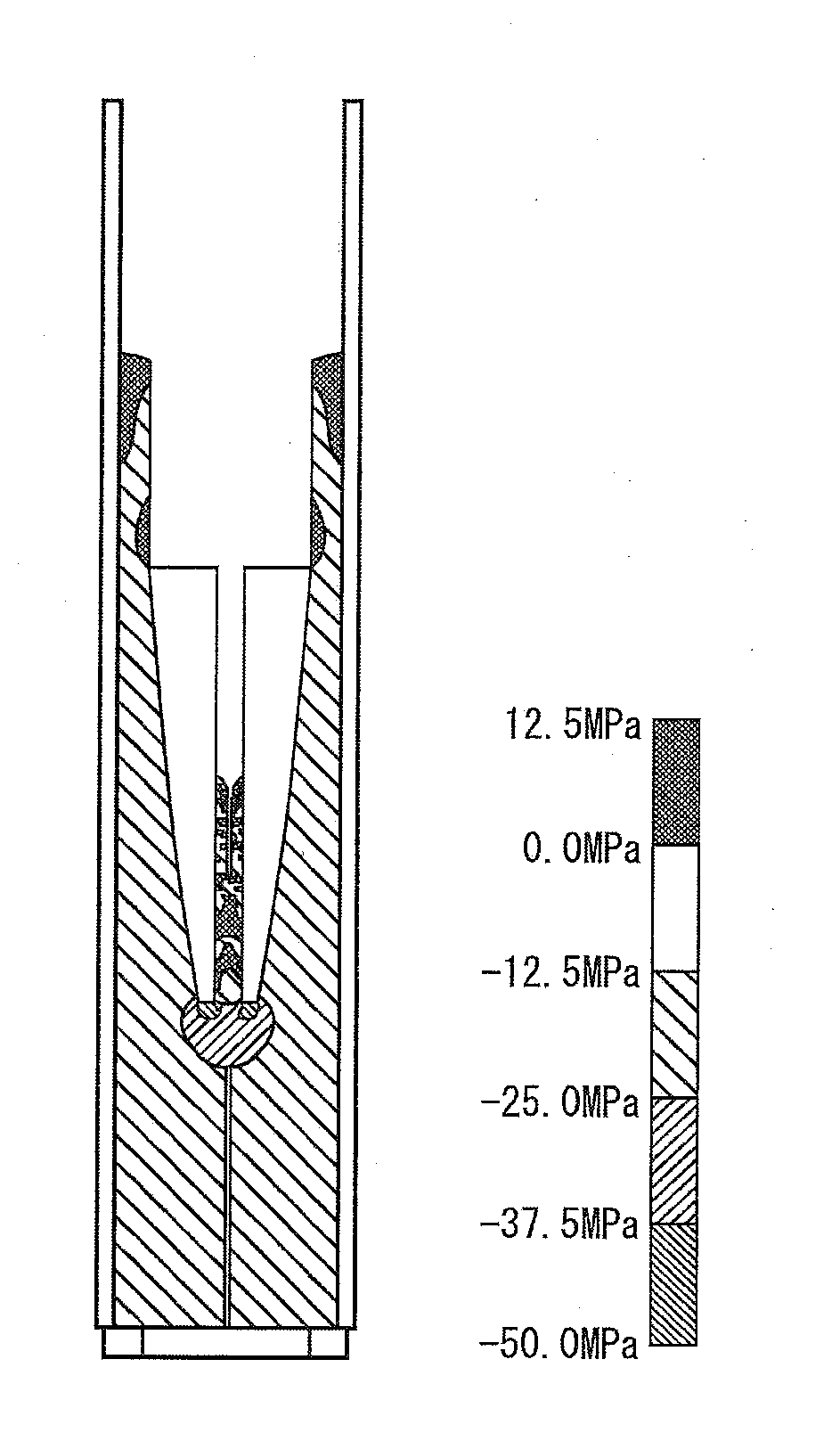 Piercing apparatus, plug used for piercing apparatus, and method for producing seamless steel pipe