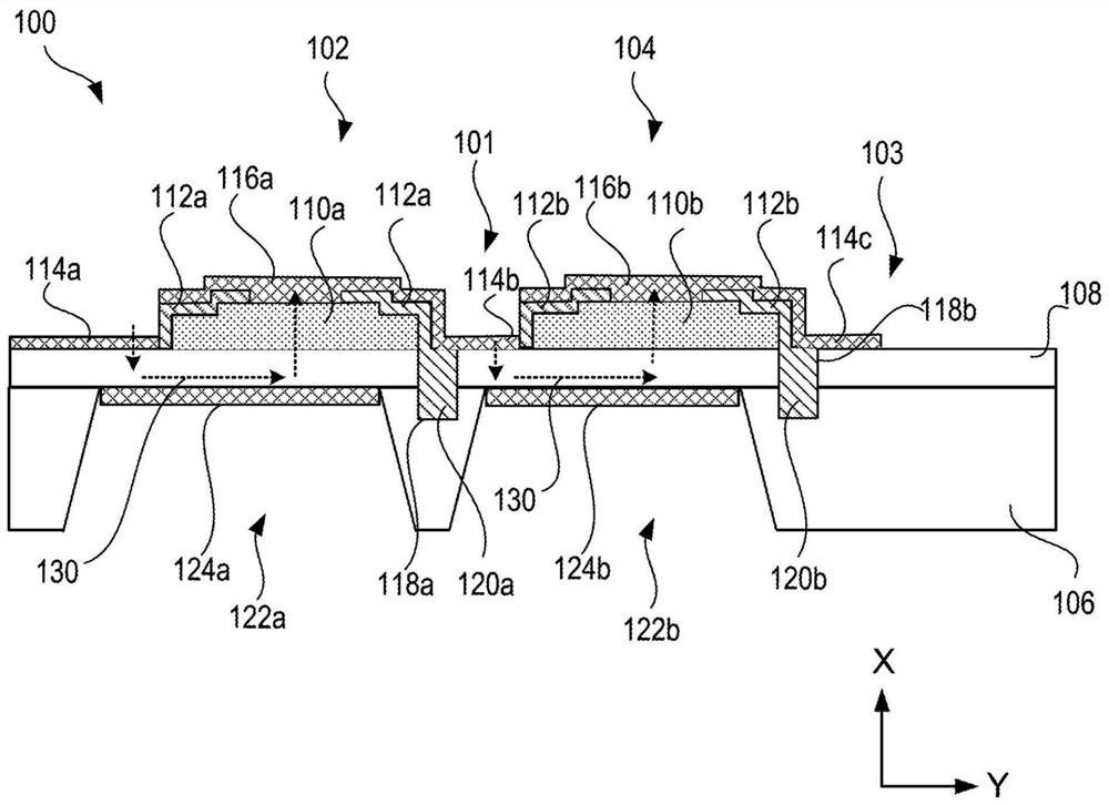 Low current, high power laser diode bar