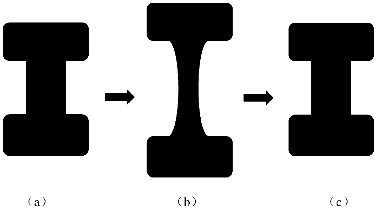 Deformable aerogel material and preparation method thereof