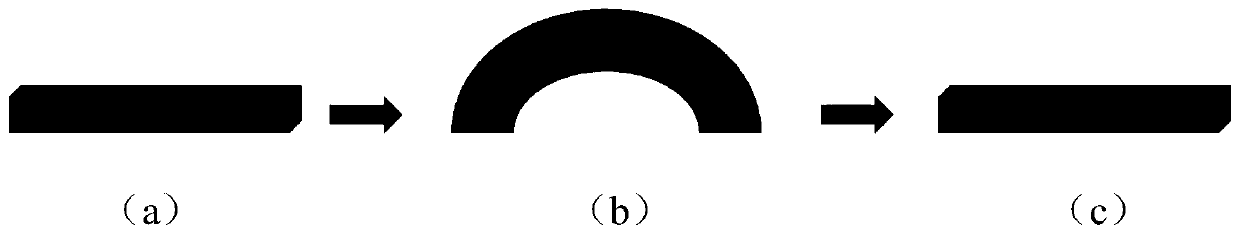 Deformable aerogel material and preparation method thereof