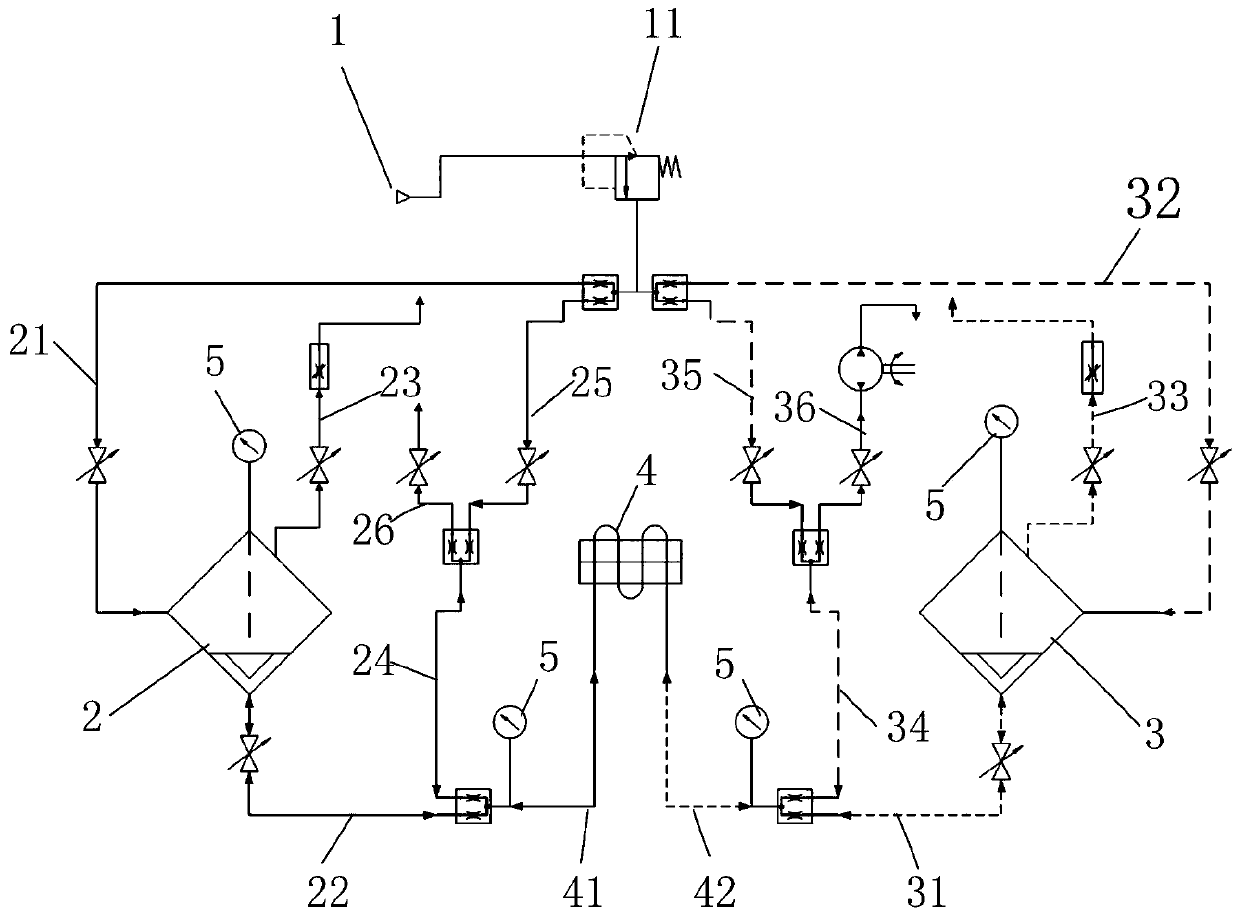 Multifunctional circulating cleaning system