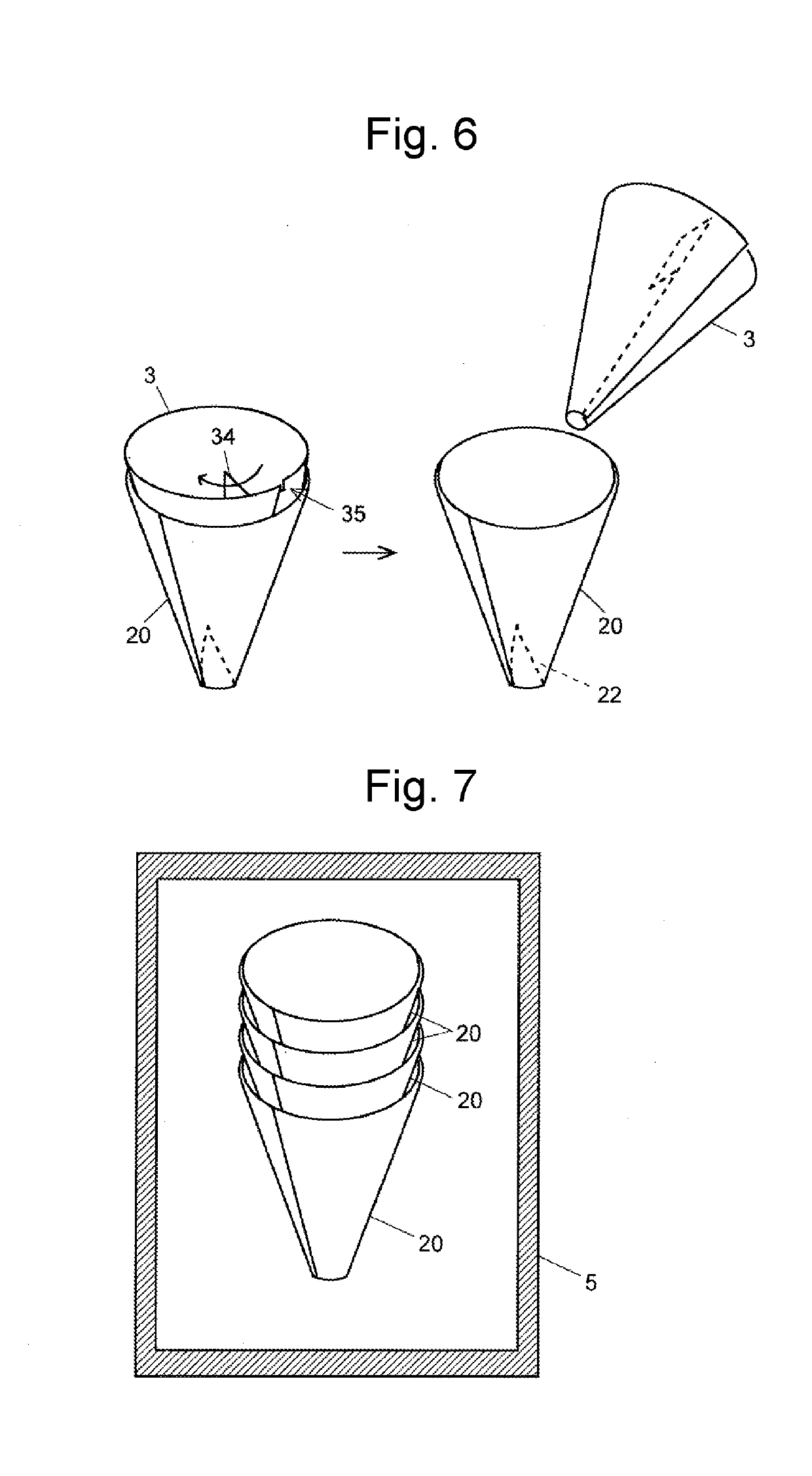 Dough for food, producing method therefor, and mold member for producing dough