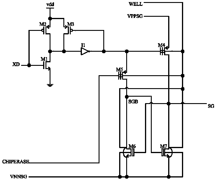 Improved optional grid driving circuit