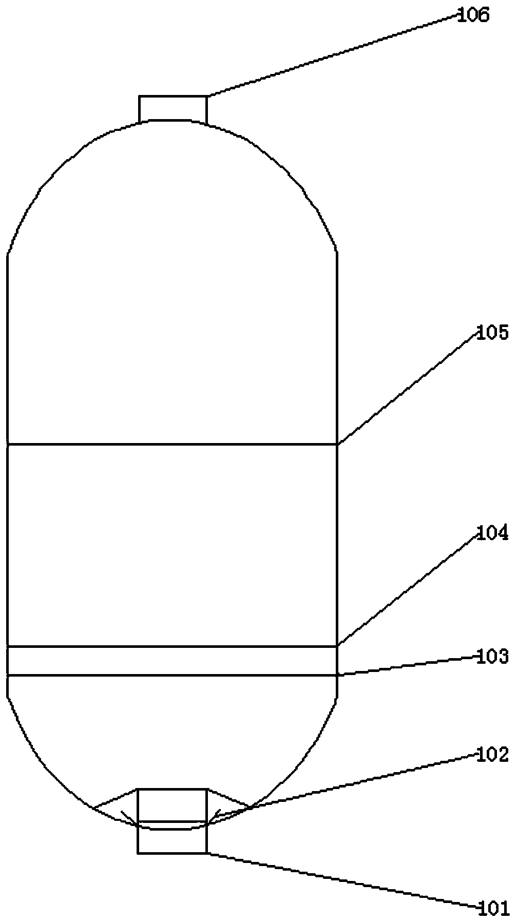 A complete set of equipment and method for energy-saving pressure swing adsorption tail gas recovery and utilization