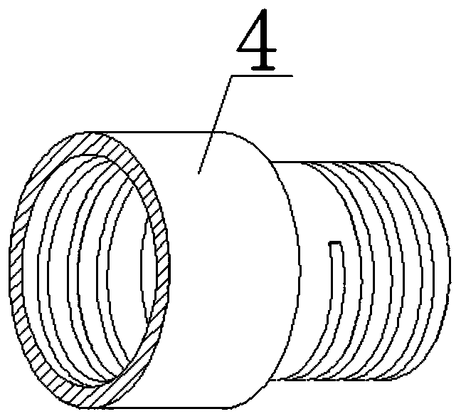 A detachable and washable inter-pipe combined pressure compensation emitter