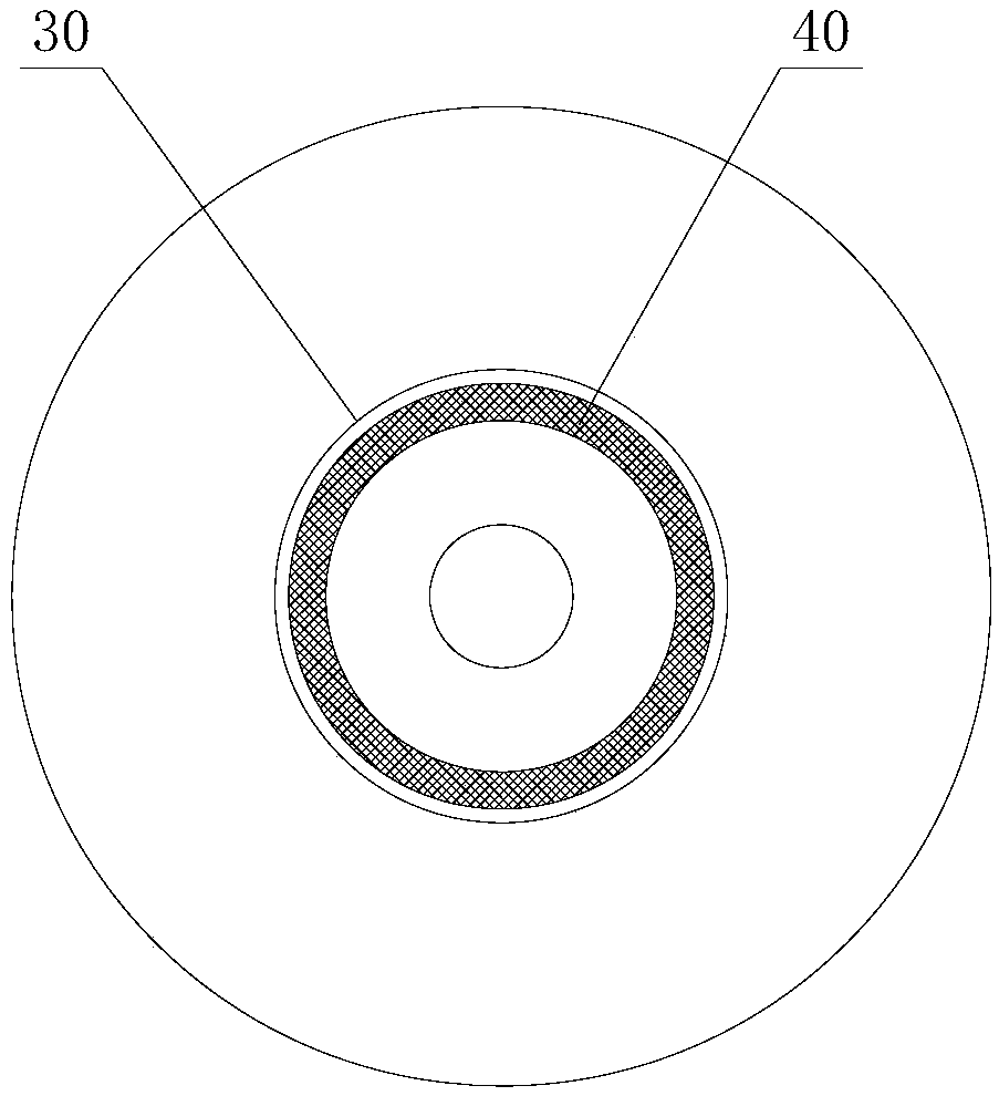 Sealing structure and method of in-plane prestressed reinforcement channel of segmental beam splicing