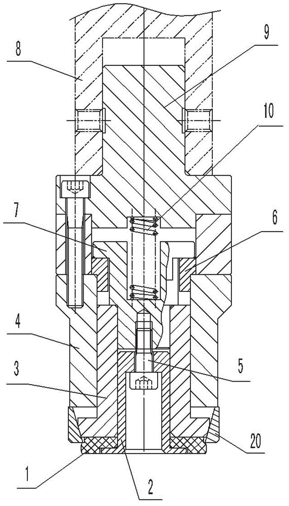 Outer ring loading tool of tapered roller bearing