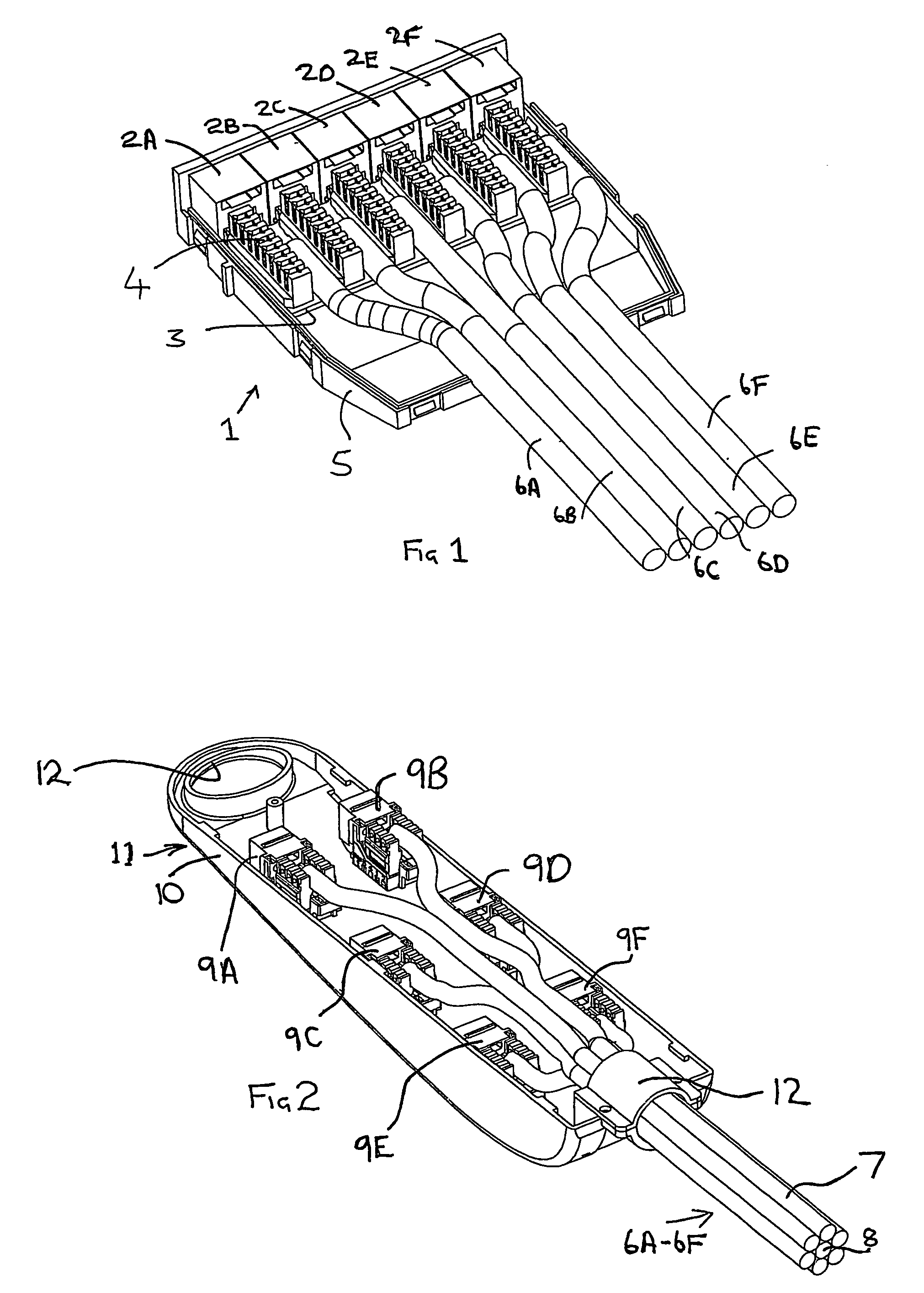 Structured cabling system and method