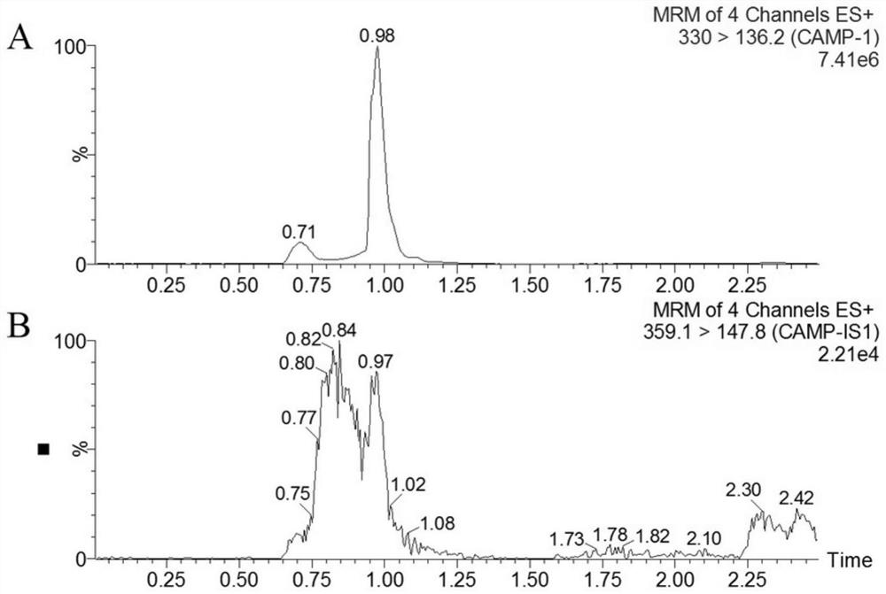 A method for the detection of cyclic adenosine monophosphate in urine by liquid chromatography-mass spectrometry