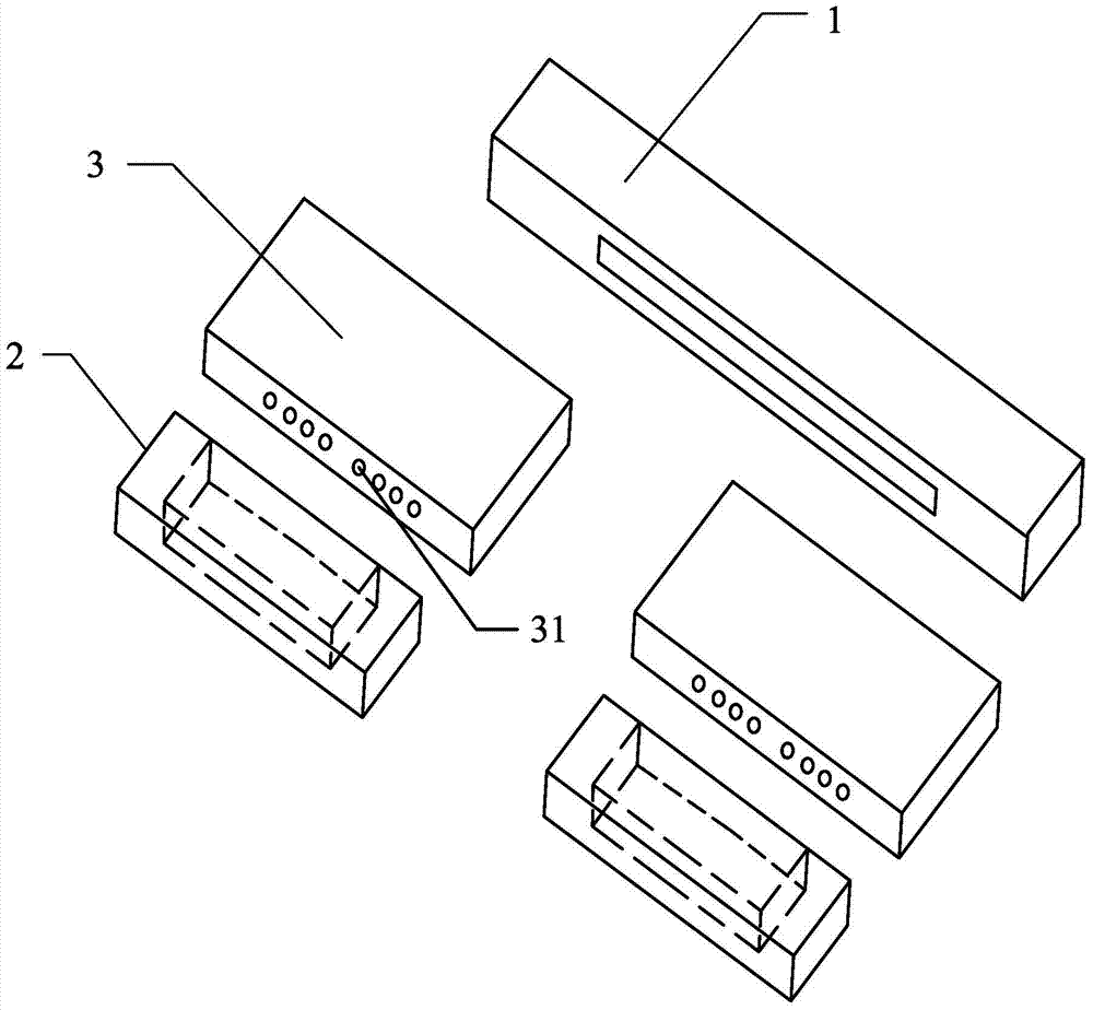 Modular rapidly-formed water-cooling plate