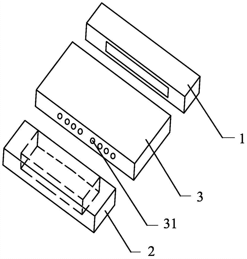 Modular rapidly-formed water-cooling plate