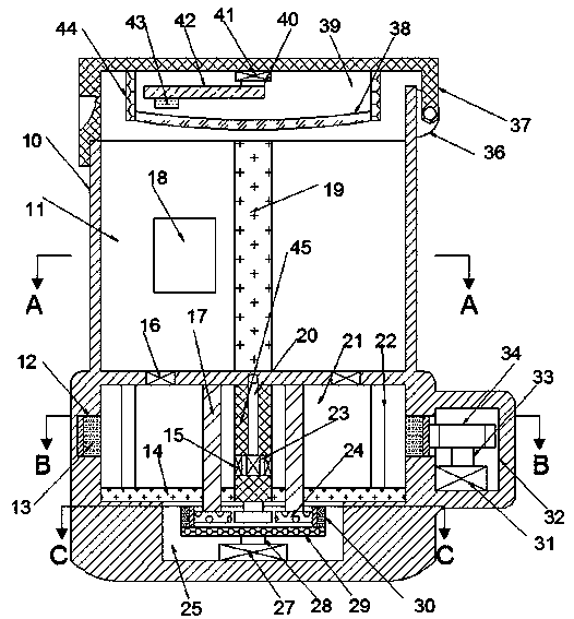 Intelligent fruit sterilizing and cleaning equipment