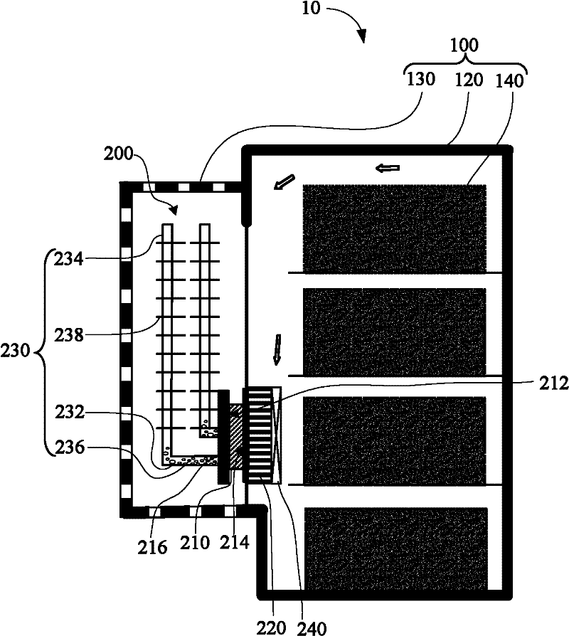 TEC (Thermoelectric Cooling Module) refrigerating device and electrical device using same