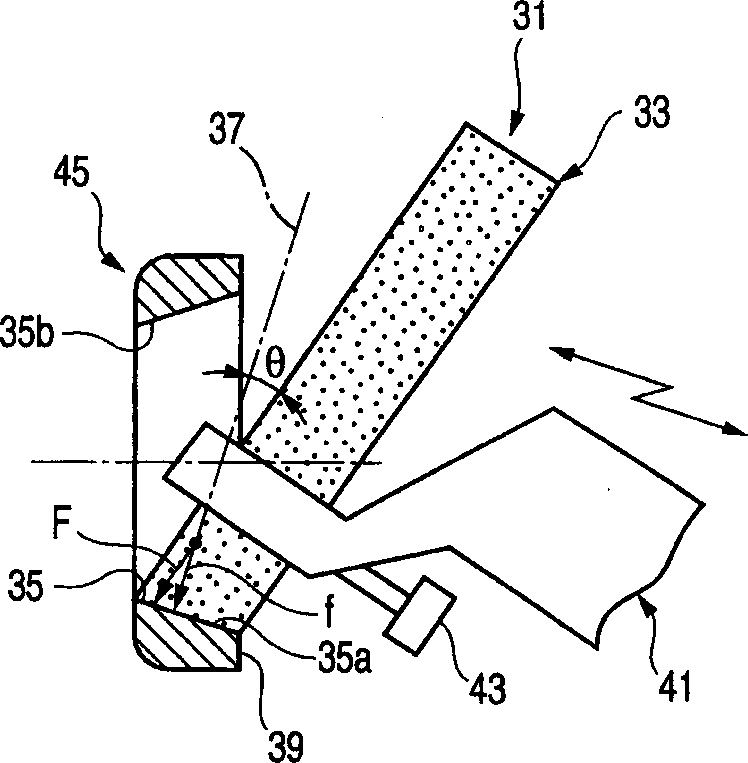 Method for working ultrafine conical rolling bearing