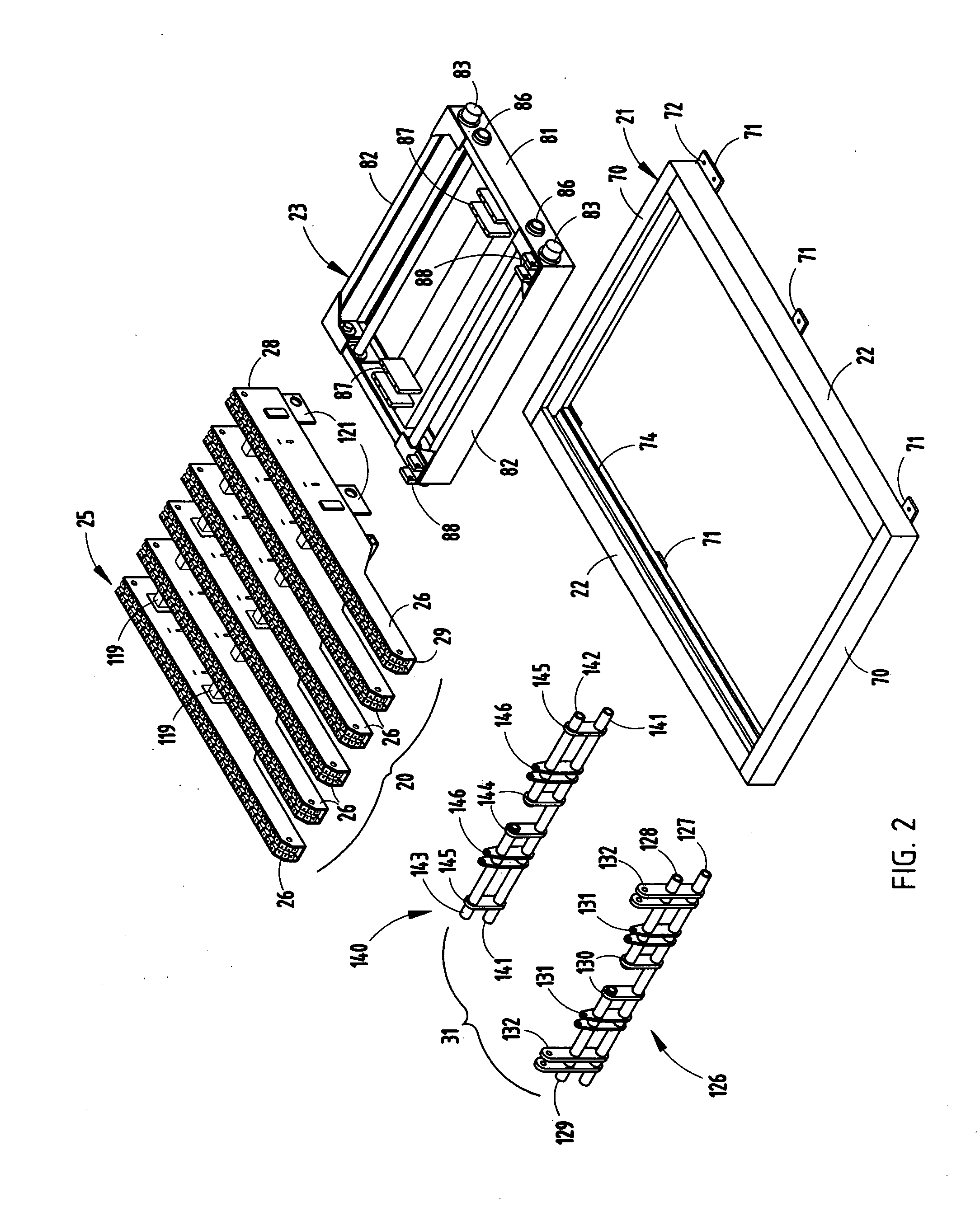 Automatic load transfer device and method for automated material handling systems