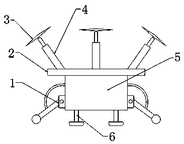 Multi-rotor-wing and pipe frame type plant protection unmanned aerial vehicle