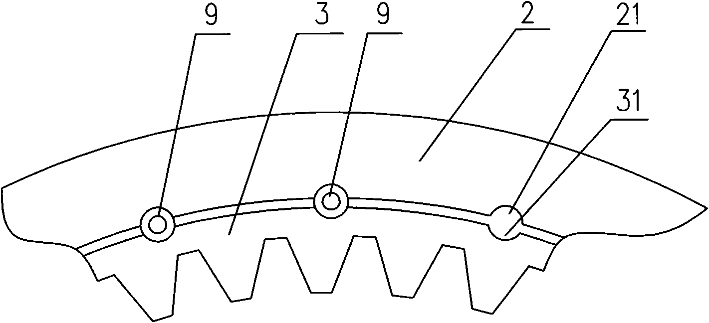 Low-noise planetary gearbox of wind driven generator