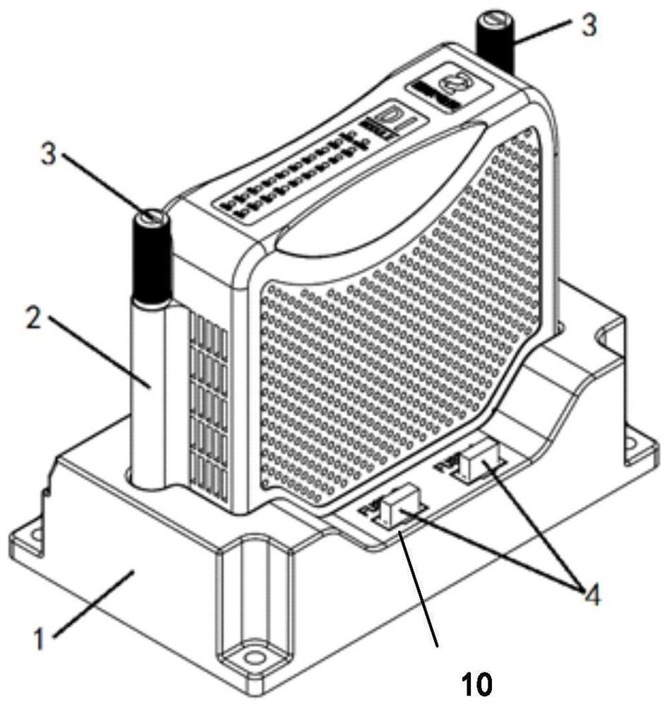 Pluggable IO module and DCS system