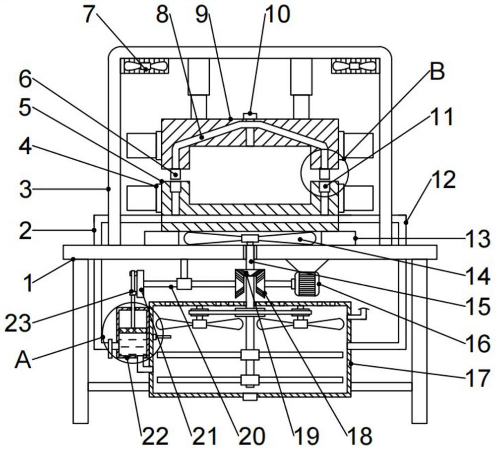 Injection mold with rapid discharging function