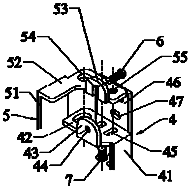 Multidirectional adjusting blind hinge