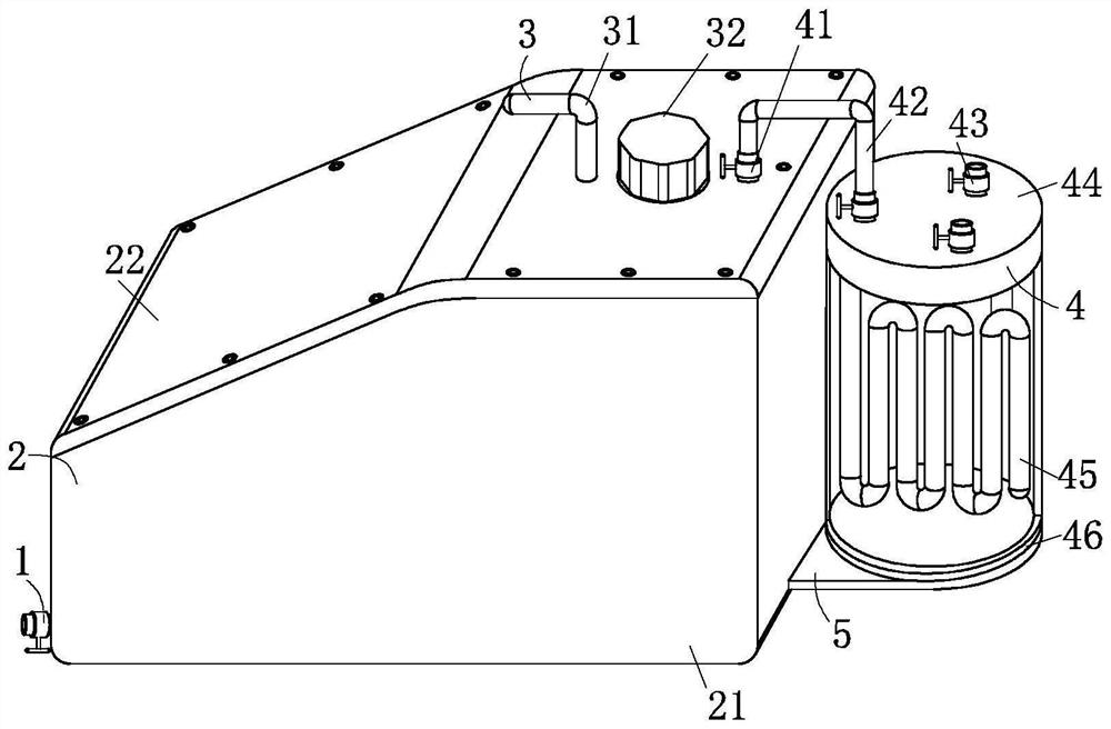 Composite methanol evaporator