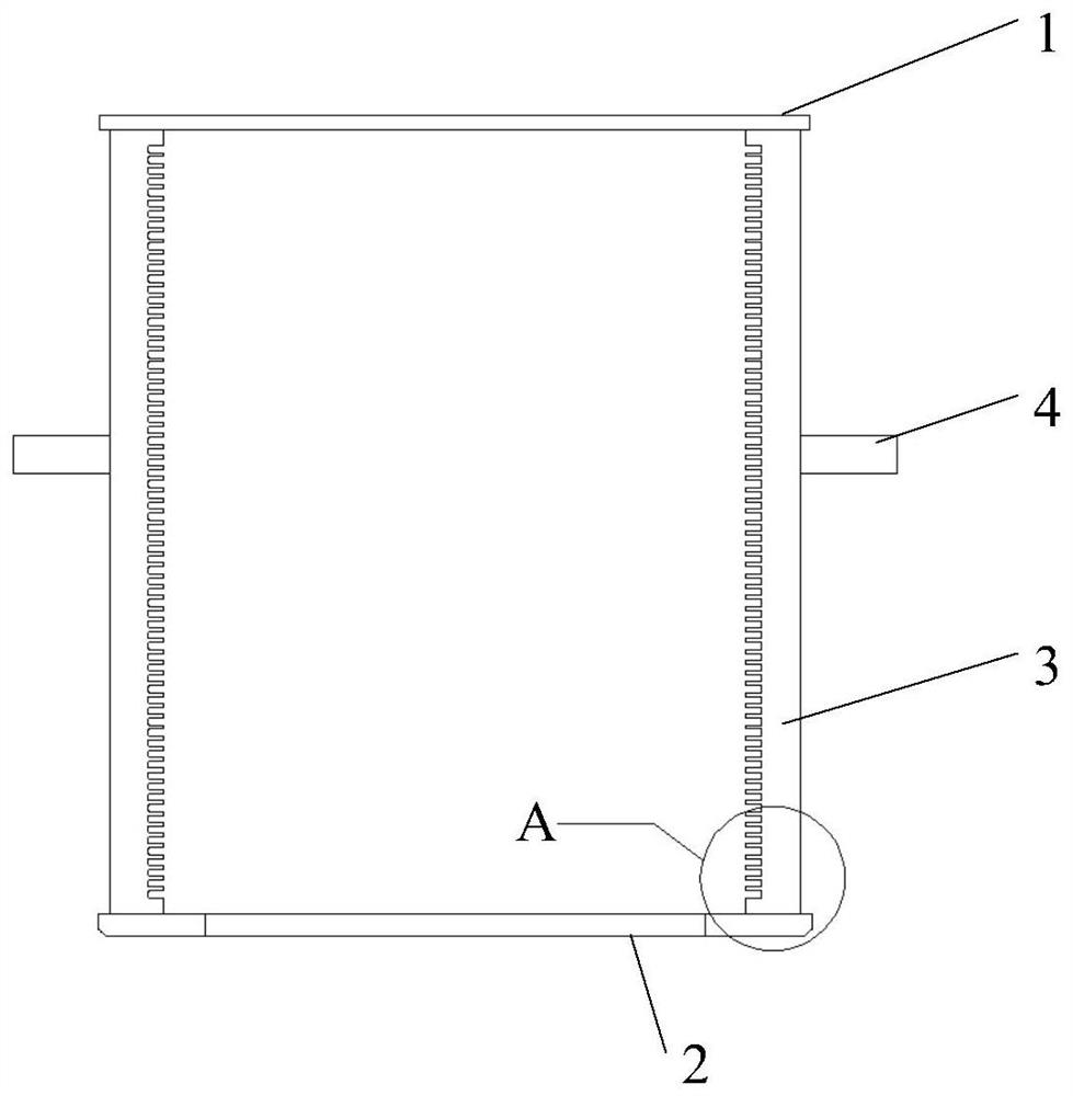 A new type of small boat transportation structure