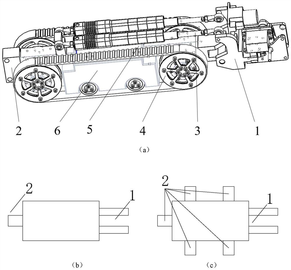 Self-assembly modular robot unit butt joint system and butt joint method