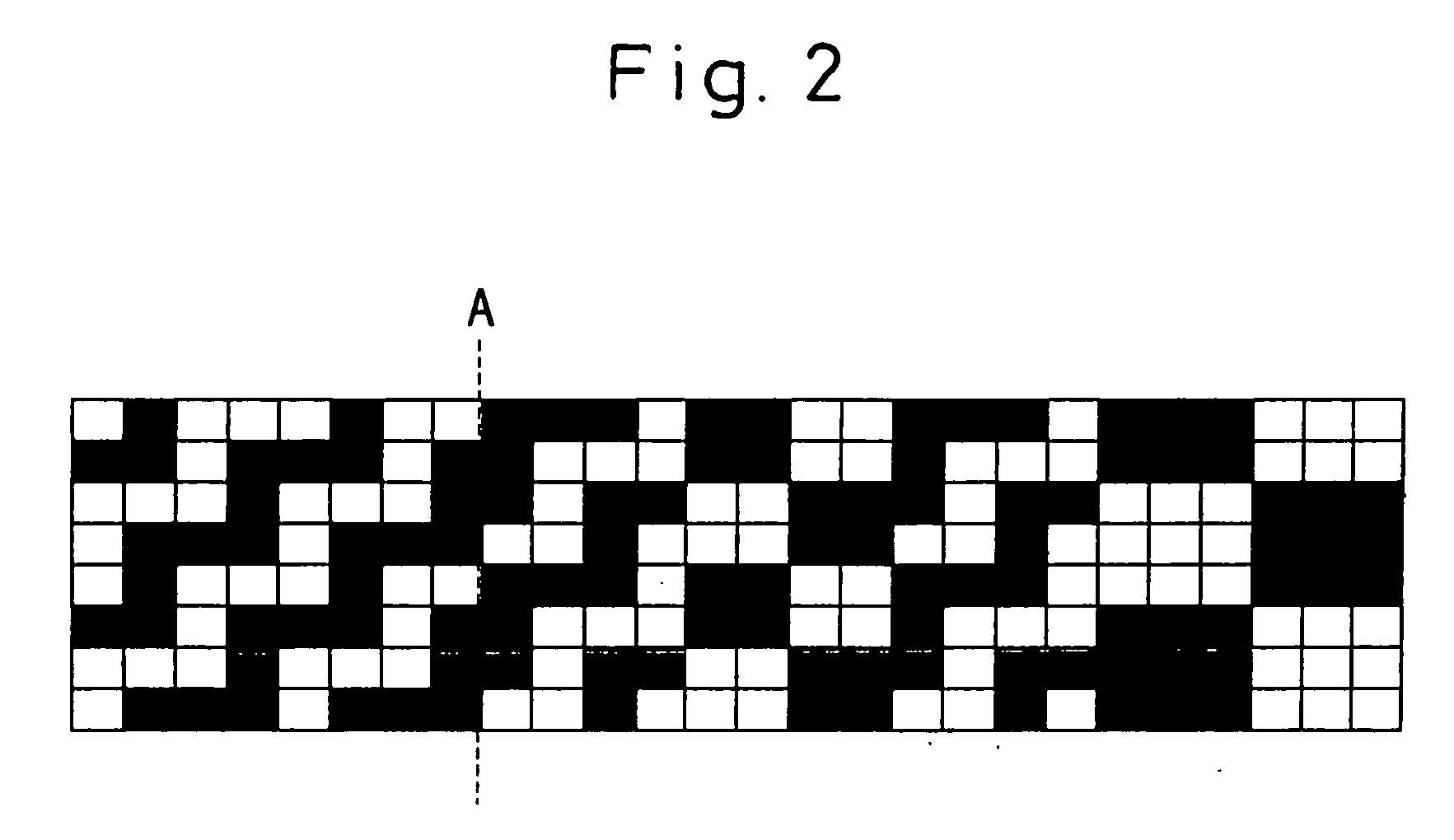 High-density hollow weave ground fabric