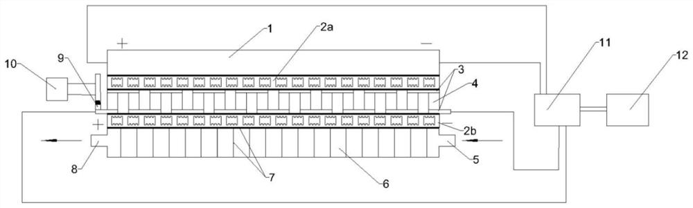 Photovoltaic temperature difference combined power generation device based on micro heat pipe plate and W-shaped fins