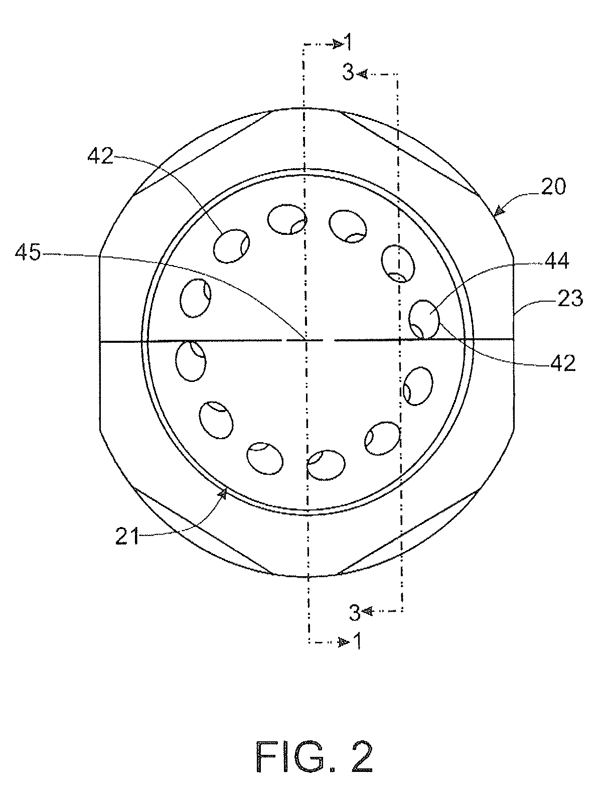 Spray nozzle assembly with impingement post-diffuser