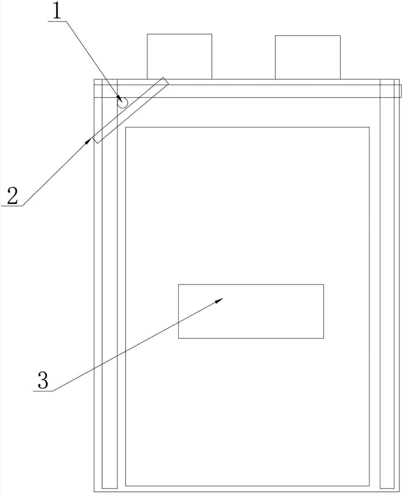 Liquid supplement method for cascaded utilization soft package lithium battery cell