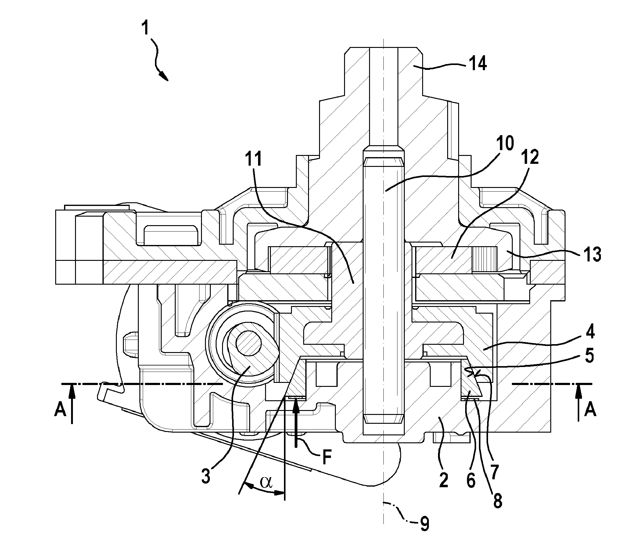 Transmission, in particular for an adjustment drive