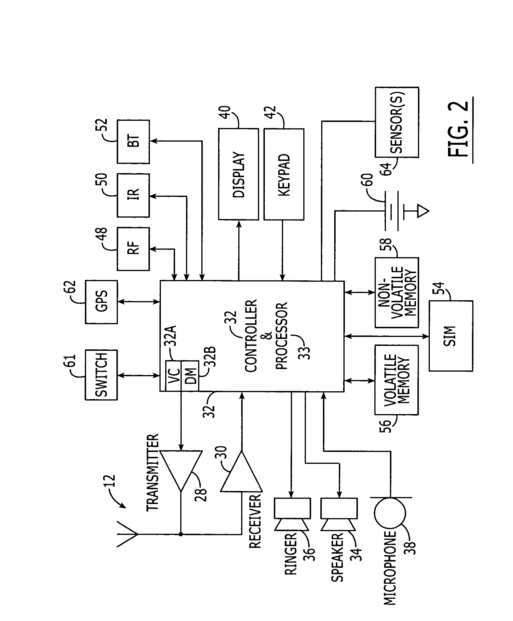 Method, terminal and computer program product for adjusting power consumption of a RFID reader associated with a mobile terminal