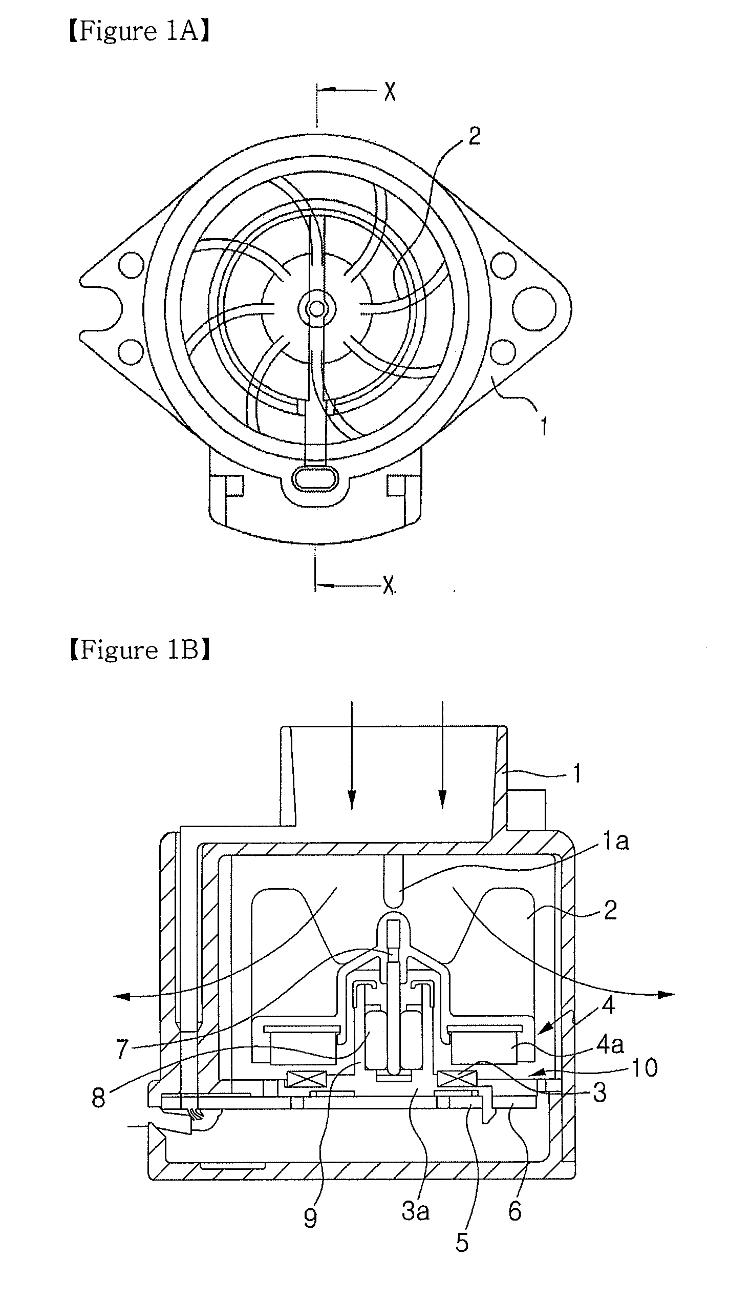 Stator foar aspiration motor, aspiration motor and in-car sensor using the same