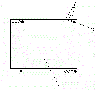 Method for determining PCB (printed circuit board) inner layer film compensation coefficient