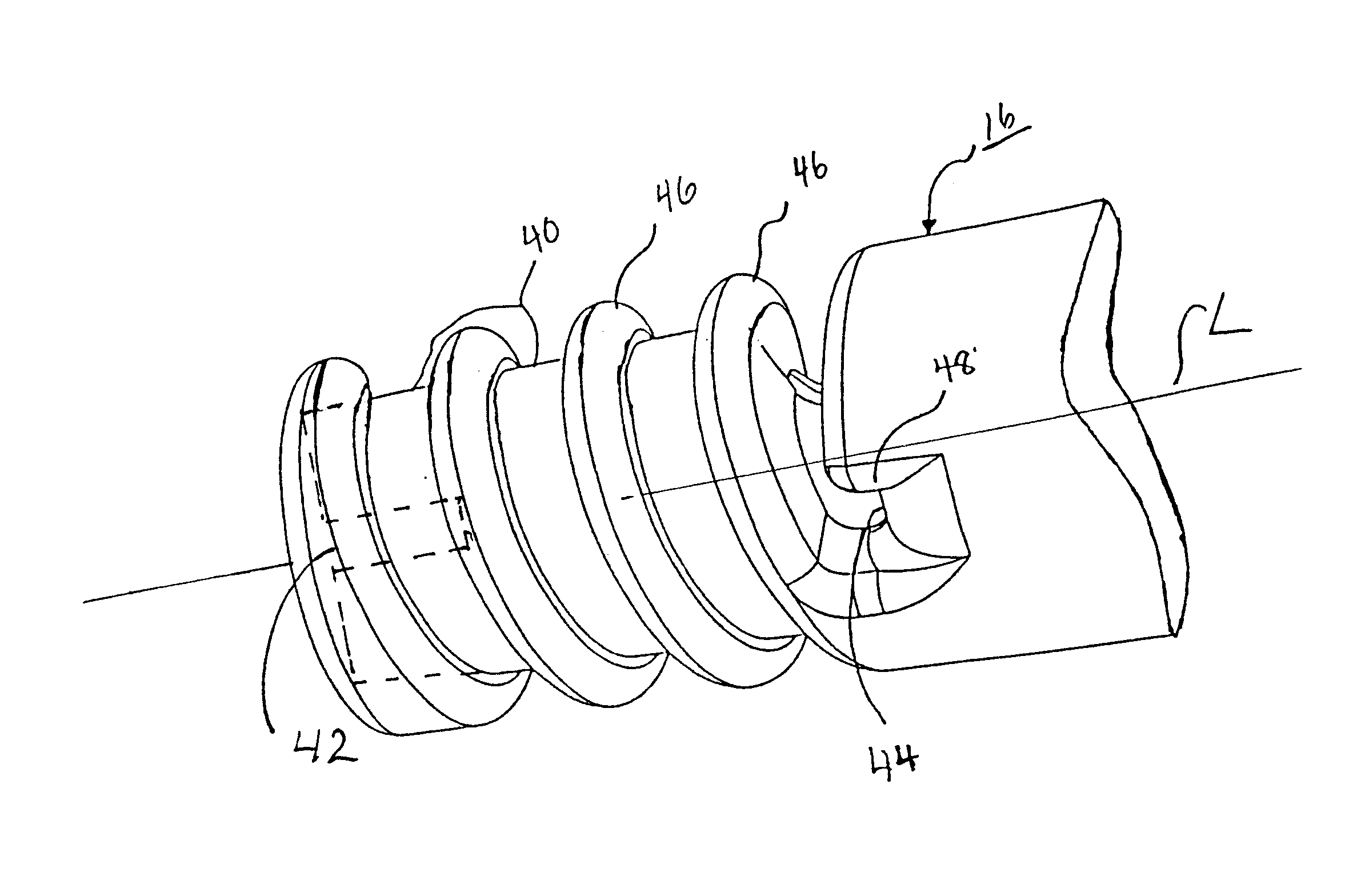 Accumulated detonating cord explosive charge and method of making and of use of the same